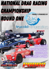 2020/21 National Drag Racing Series Round 1 poster
