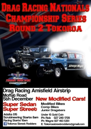 2020/21 National Drag Racing Series Round 2 poster