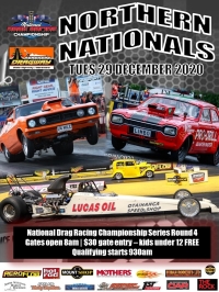 2020/21 National Drag Racing Series. Round 4 poster