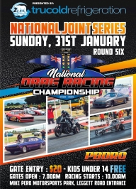 2020/21 National Drag Racing Series. Round 6 poster