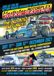 2021/22 National Drag Racing Series Round 3 poster